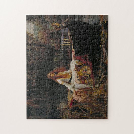 Puzzle La Dame De Shallot - Waterhouse (Vertical)