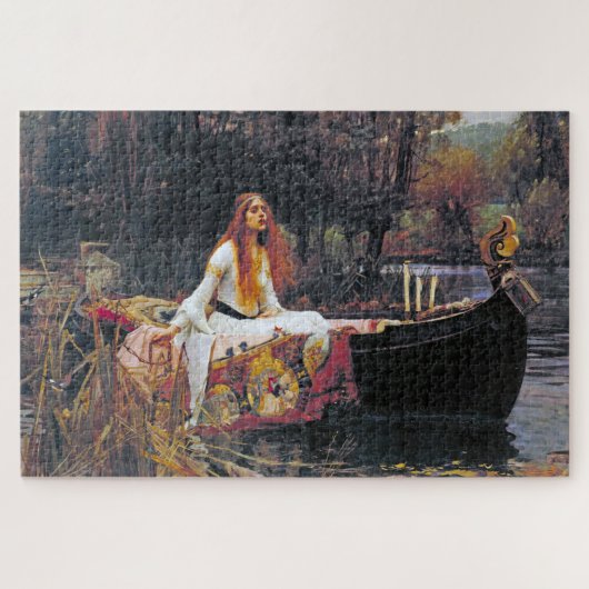 Puzzle La Dame de Shalott, John William Waterhouse (Horizontal)