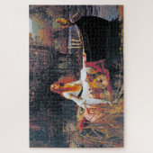 Puzzle La Dame de Shalott, John William Waterhouse (Vertical)