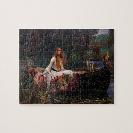 Puzzle La Dame de Shalott par John William Waterhouse (Horizontal)