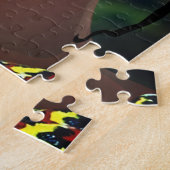 Puzzle La Dame de Yoruba avec coiffure traditionnelle (Côté)