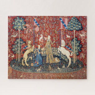 Puzzle La Dame et la licorne, Goûtez