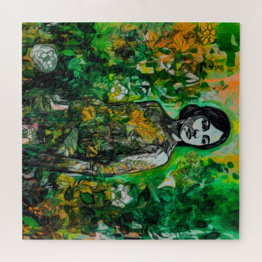 Puzzle La Dame Mystère (Horizontal)