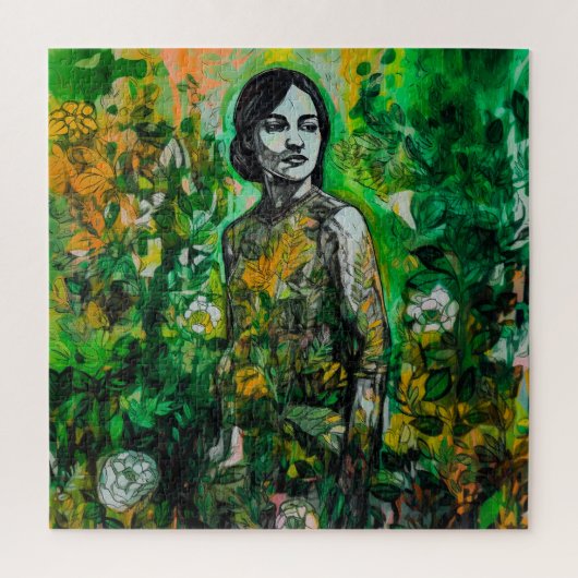 Puzzle La Dame Mystère (Vertical)