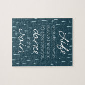 Puzzle La danse de l'affirmation dans la pluie Citations  (Horizontal)