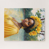 Puzzle La déesse africaine Oshun Orisha Art (Horizontal)