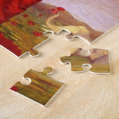 Puzzle La déesse hindoue Lakshmi par Raja Ravi Varma (Côté)