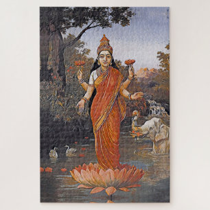 Puzzle La déesse LAKSHMI - même de grandes images -