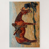 Puzzle "La Dernière chute" Art occidental de Charles Schr (Vertical)