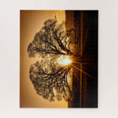 Puzzle La Dernière explosion du coucher du soleil - 16x20 (Vertical)