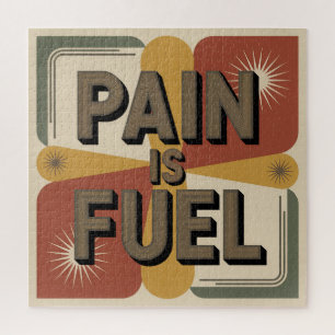 Puzzle La douleur est du carburant