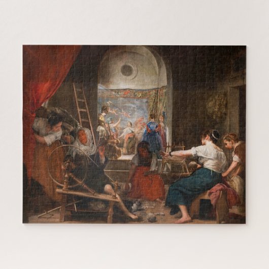 Puzzle La fable d'Arachne ou des Spinners par Velazquez (Horizontal)