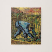 Puzzle La Faucheuse avec la faucille par Vincent van Gogh (Vertical)