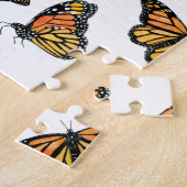 Puzzle La faune de la monarque orange (Côté)