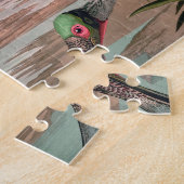 Puzzle La faune des oiseaux d'Audubon de Spoonbill Roseat (Côté)