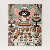 Puzzle La Fée Baker Tarot Card (Vertical)