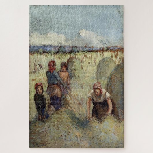 Puzzle La Fenaison, 1895 - Camille Pissarro (Vertical)