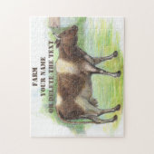 Puzzle La ferme à la vache (Vertical)