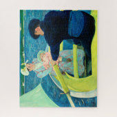 Puzzle La fête nautique par Mary Cassatt (Vertical)