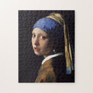 Puzzle La fille avec la boucle d'oreille de perle
