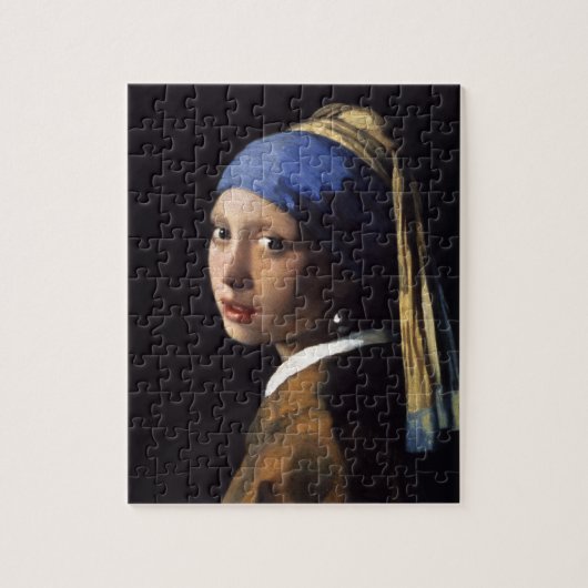 Puzzle La fille avec une perle oreille par Johannes Verme (Vertical)