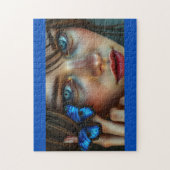 Puzzle La fille et le papillon (Vertical)