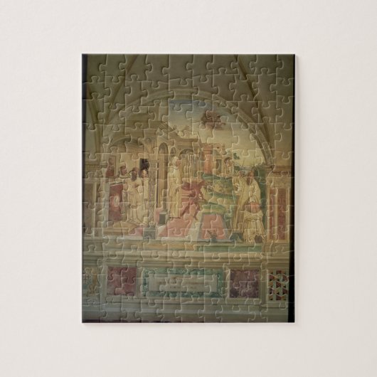 Puzzle La flagellation de St Benoît, de la vie de (Vertical)