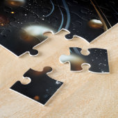 Puzzle La floraison dorée dans les profondeurs du crépusc (Côté)