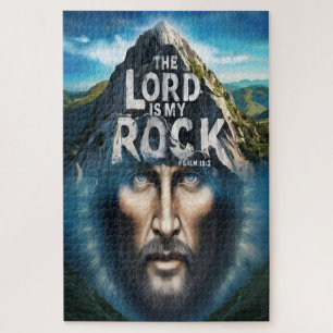 Puzzle La Foi Divine : Le Seigneur Est Mon Rocher