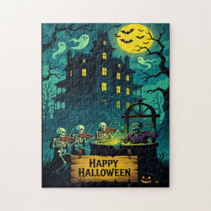Puzzle La Fontaine aux Vœux Zombie de la Maison Hantée :