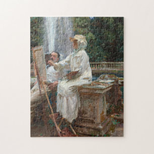 Puzzle La Fontaine, Villa Torlonia - John Singer Sargent
