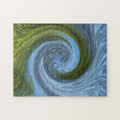 Puzzle La forêt au bord du lac.... (Horizontal)