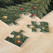 Puzzle La forêt dorée de Noël (Côté)