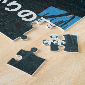Puzzle La forêt tranquille au clair de lune (Côté)