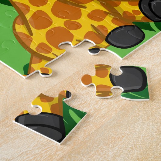 Puzzle La forêt tropicale humide des animaux de la jungle (Côté)