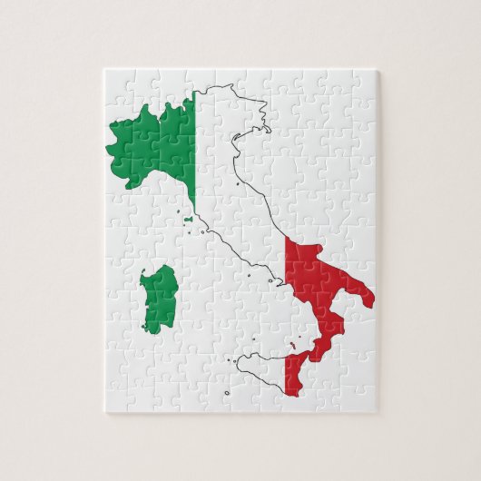Puzzle La forme italienne (Vertical)