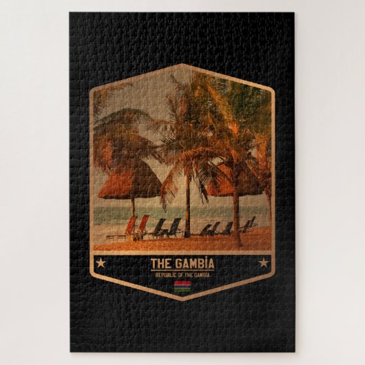 Puzzle La Gambie (Vertical)