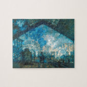 Puzzle La Gare Saint-Lazare par Claude Monet (Horizontal)