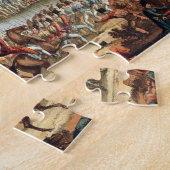 Puzzle La gauche de l'armée britannique dans l'action au (Côté)