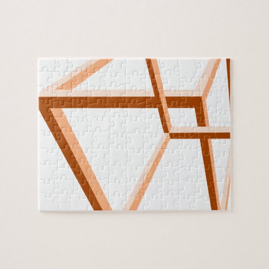 Puzzle La géométrie impossible de l'illusion 3d (Horizontal)