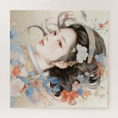 Puzzle La grâce des femmes chinoises traditionnelles (Horizontal)