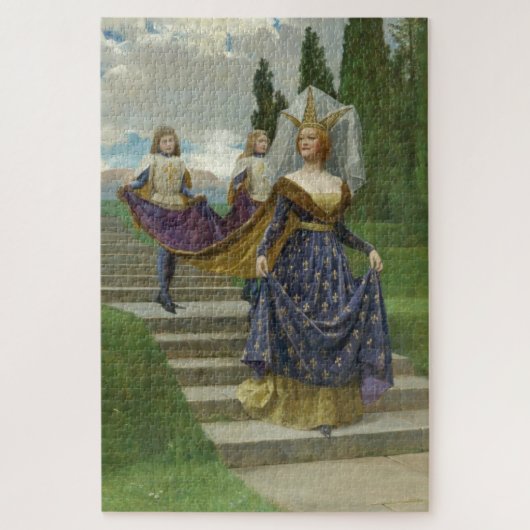 Puzzle La Grande Dame (de John Collier) (Vertical)