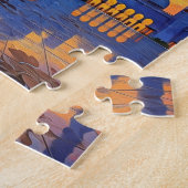 Puzzle La Grande Mosquée de Dubaï Coucher de soleil des E (Côté)