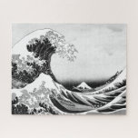 Puzzle La Grande Vague au large de Kanagawa (神 奈 川 沖 浪 裏)<br><div class="desc">La Grande Vague au large de Kanagawa (神 奈 川 沖 浪 裏), est une oeuvre en bois de l'artiste japonais Katsushika Hokusai (葛 ).Veuillez visiter mon magasin pour plus de design intéressant et plus de choix de couleurs. => zazzle.com/iwheels*</div>