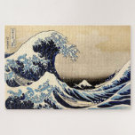 Puzzle La grande vague d'Hokusai<br><div class="desc">Impression d'artiste japonaise</div>