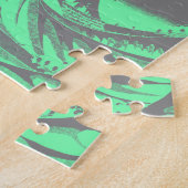 Puzzle La Grande Vague Marine Vert & Gris (Côté)