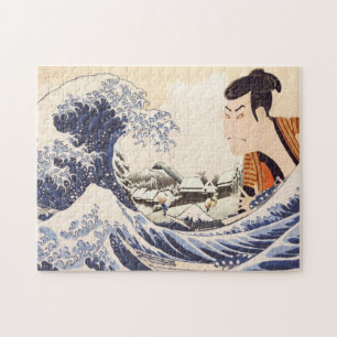 Puzzle La Grande Vague Ukiyoe Collages