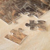 Puzzle La grange, champs de blé d'été s'approchent de (Côté)