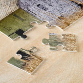 Puzzle La grange rustique Ohio. (Côté)