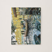Puzzle La Grenouillère (1869) par Claude Monet (Vertical)
